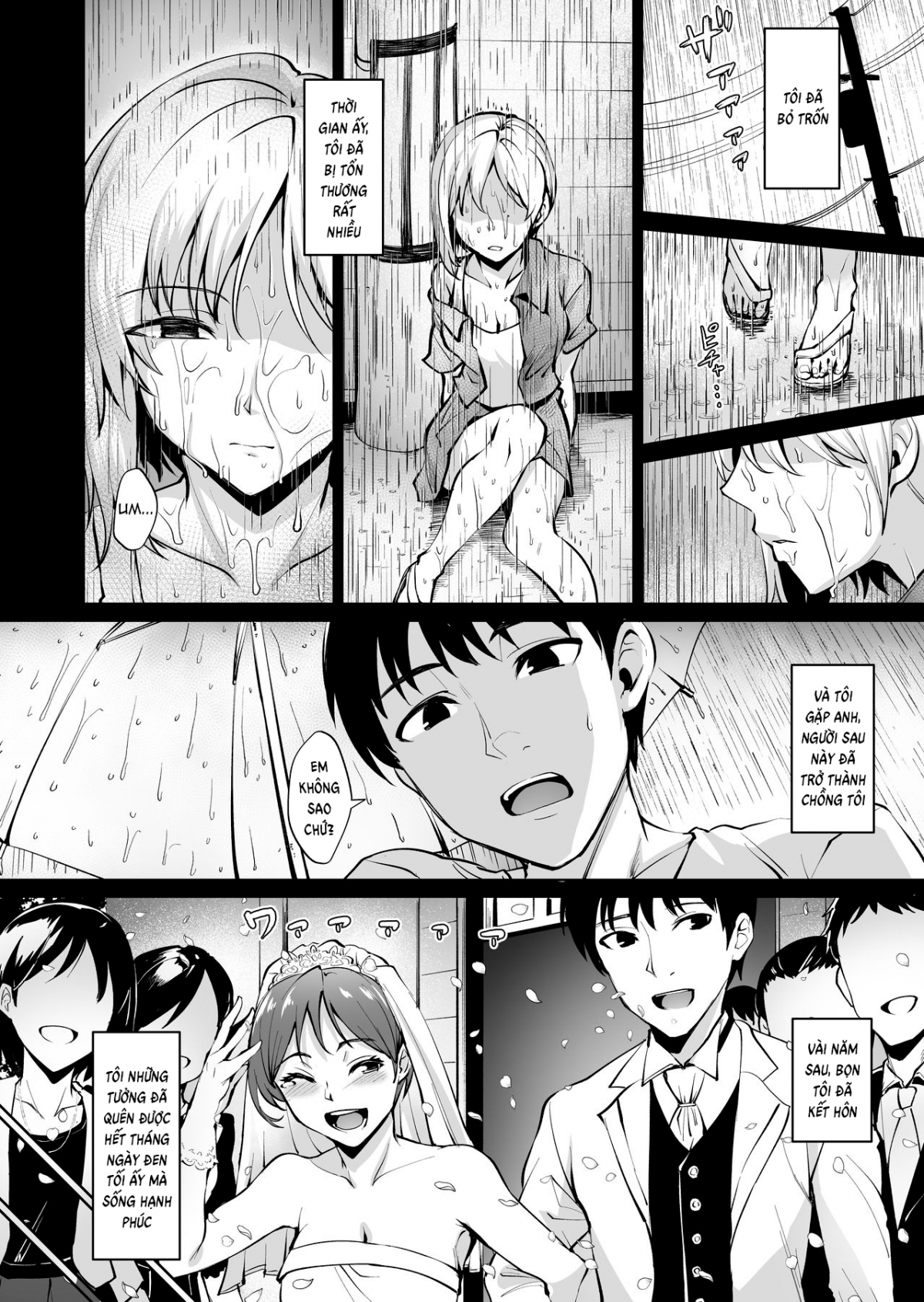 Đọc truyện hentai Ashikase ~Hitozuma wa Itsumo Choukyou Sareru Unmei ni~ - Oneshot