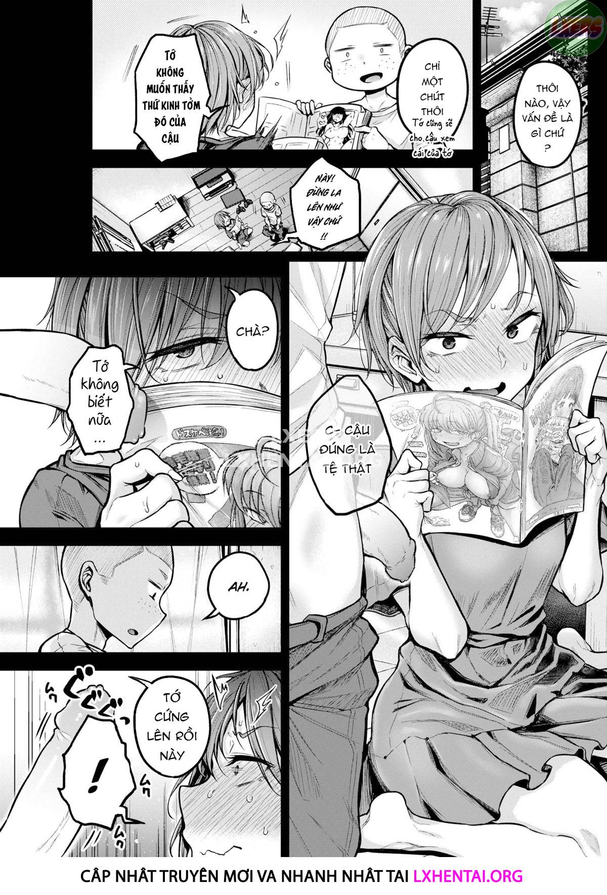 Đọc truyện hentai Đời sống tình dục của Habu và Shouta - Oneshot