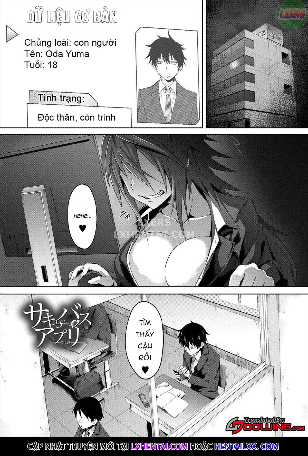 Đọc truyện hentai Succubus Appli - Chap 1