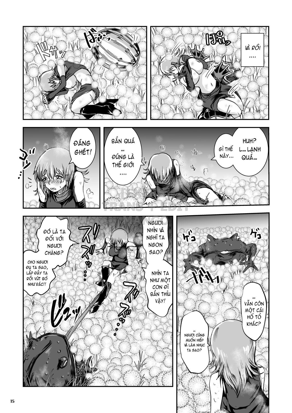 Đọc truyện hentai Atsui Suana De Ase-Ippai No Kaeru Kan - Oneshot