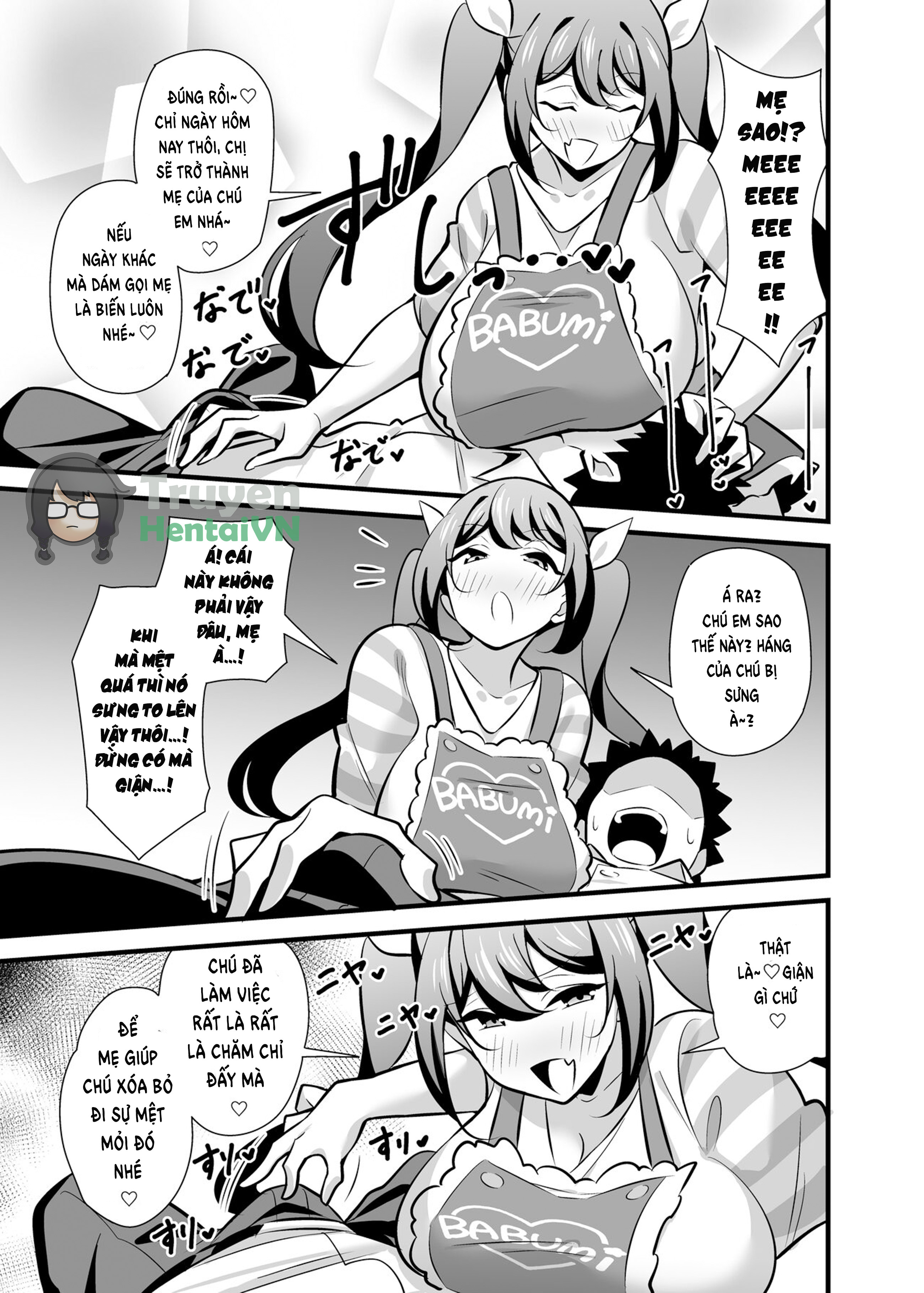 Đọc truyện hentai Chị Sếp chơi trò mẹ con vào ngày nghỉ cùng nhân viên - Oneshot