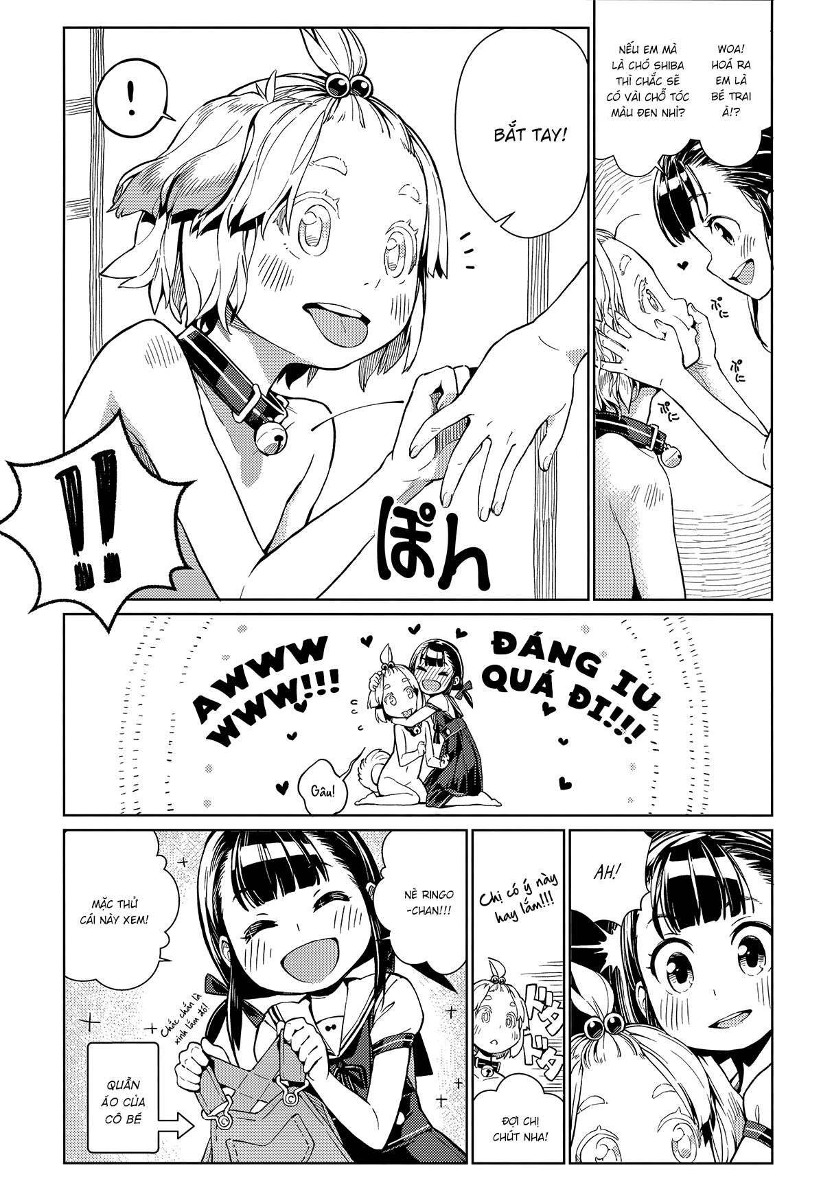 Đọc truyện hentai Uchi no Kawaii Kawaii Wanko-chan - Oneshot