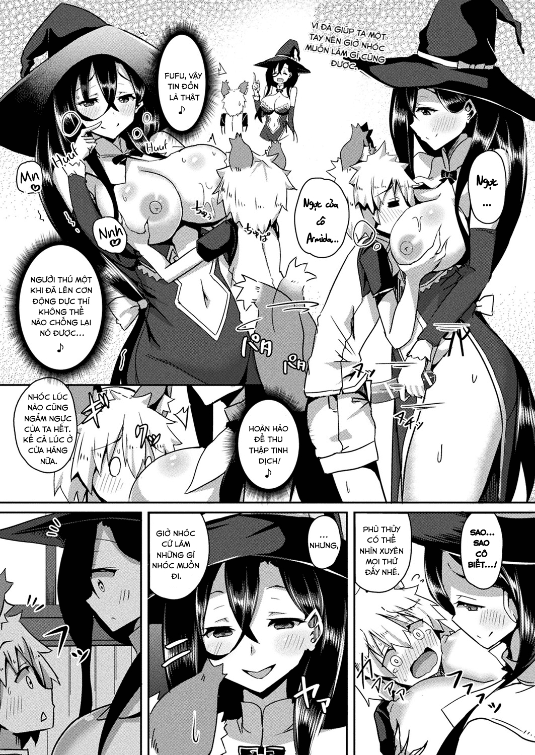 Đọc truyện hentai Witch's Temptation - Oneshot