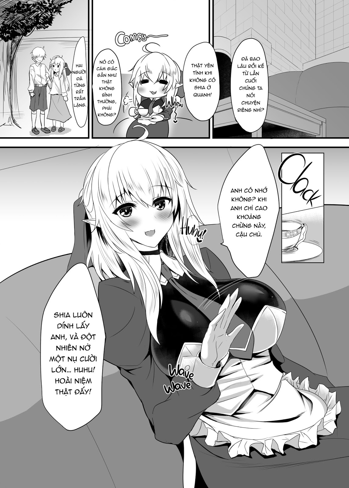 Đọc truyện hentai I Love You So, Young Master! - Chap 2 - I Wanna Be Jumped by Elf Mommy-