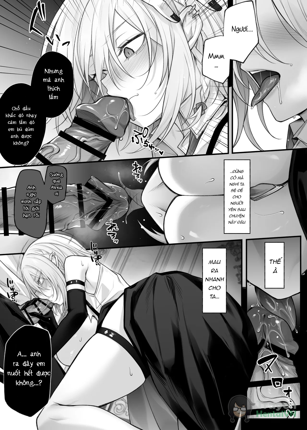Đọc truyện hentai Juketsu no Majo Alexia wa Mou Otoko ni Modorenai - Chap 1