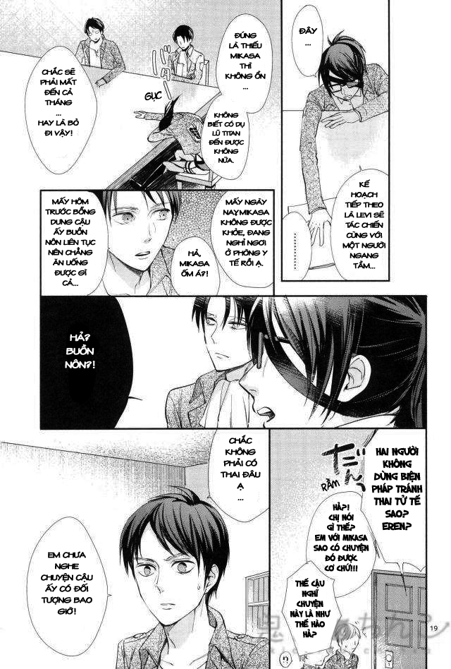 Đọc truyện hentai Ánh sáng phía bên kia (Shingeki no Kyojin) - Oneshot