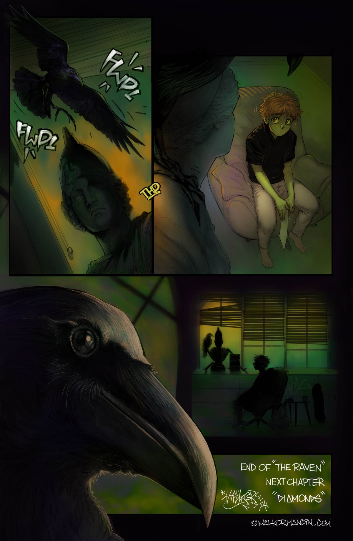 Đọc truyện hentai Con quạ - Oneshot