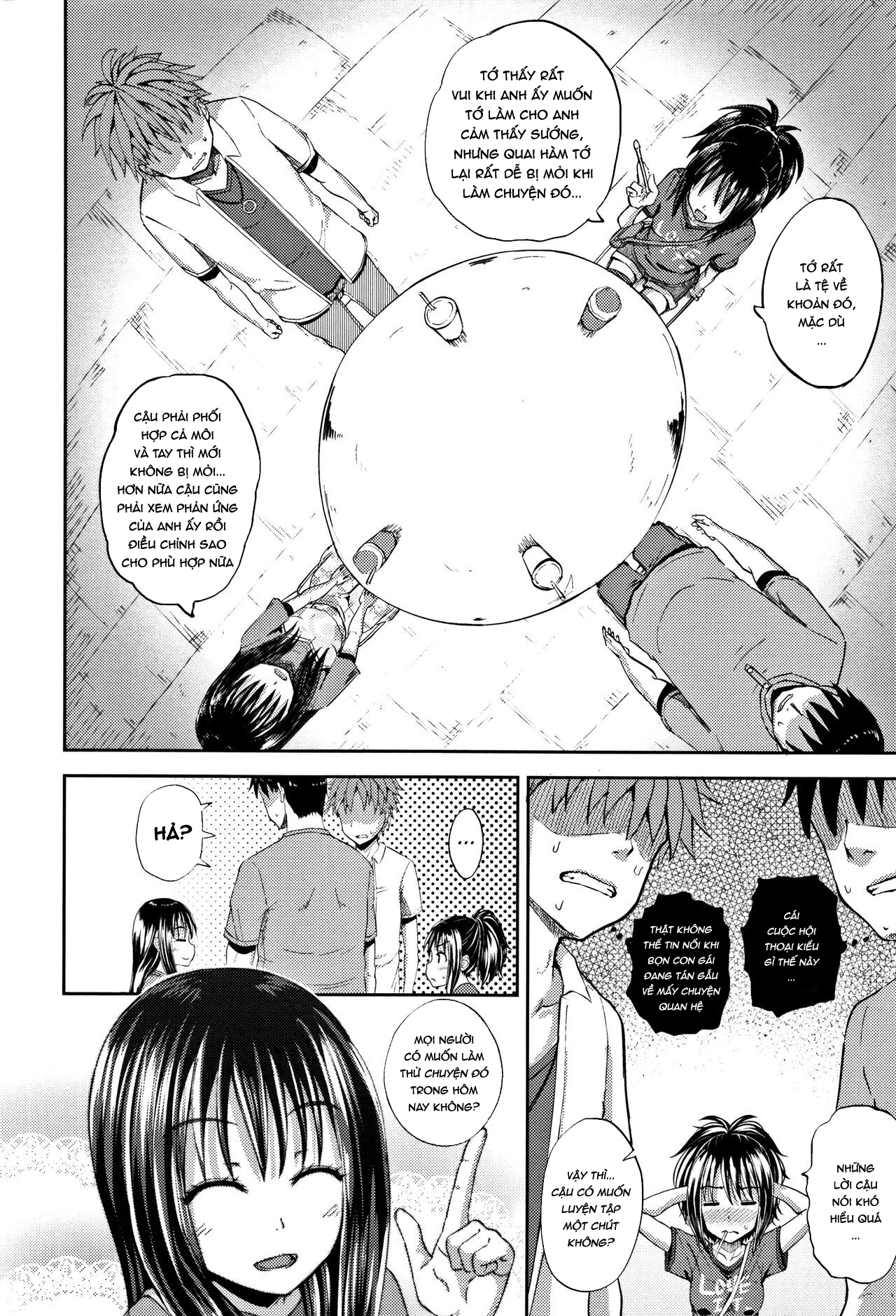 Đọc truyện hentai Nodohame: Imouto Swappi - Chap 1