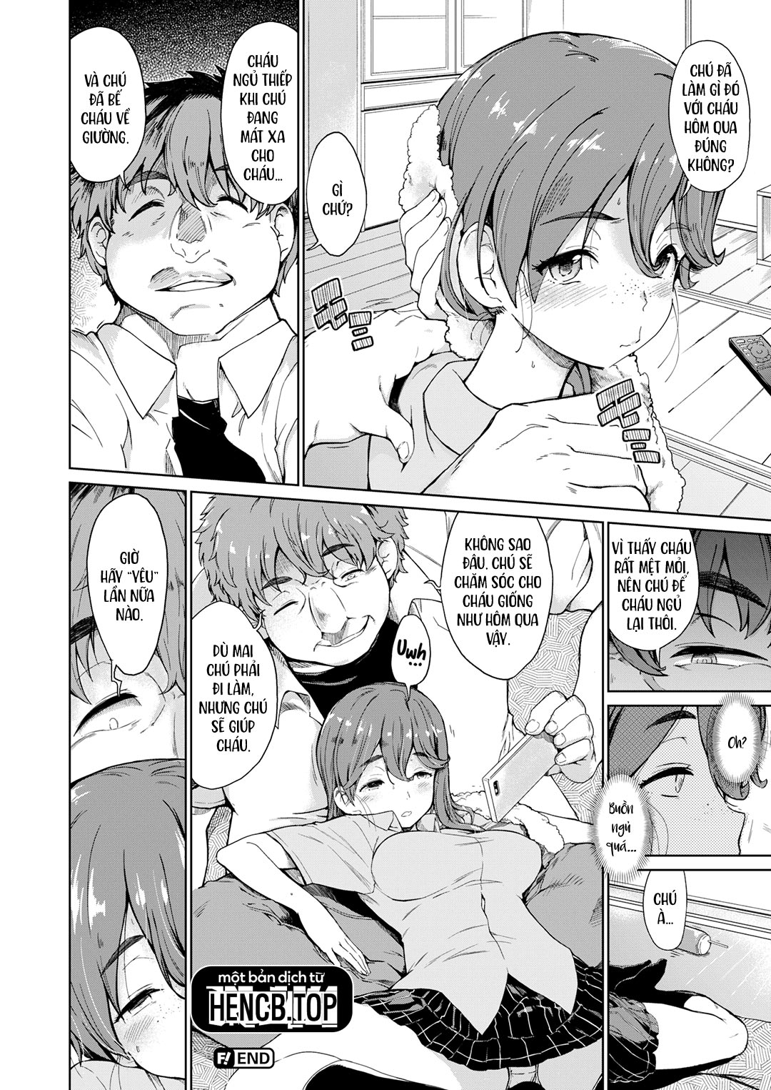 Đọc truyện hentai Ông chú nát rượu và cô cháu gái - Oneshot