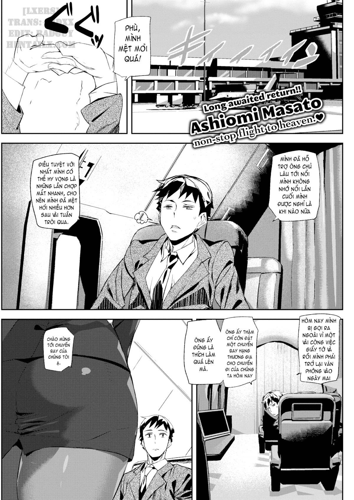 Đọc truyện hentai Honey Service (Trọn bộ) - Chap 6: Relaxation Flight