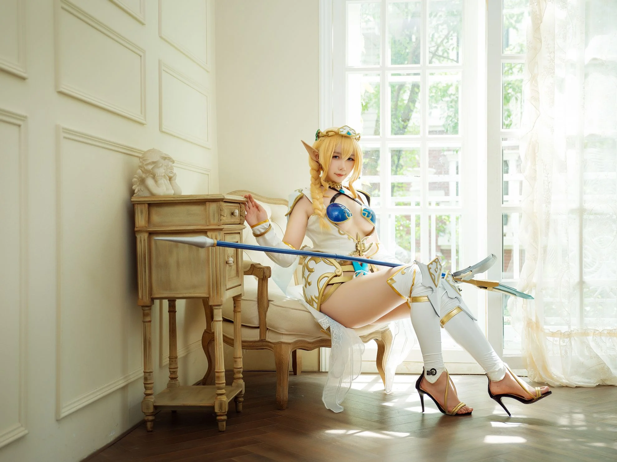 Đọc truyện hentai Tuyển tập Albums siêu phẩm Cosplay - Chap 911 - [Mahua Sauce] Elf Village Lincia