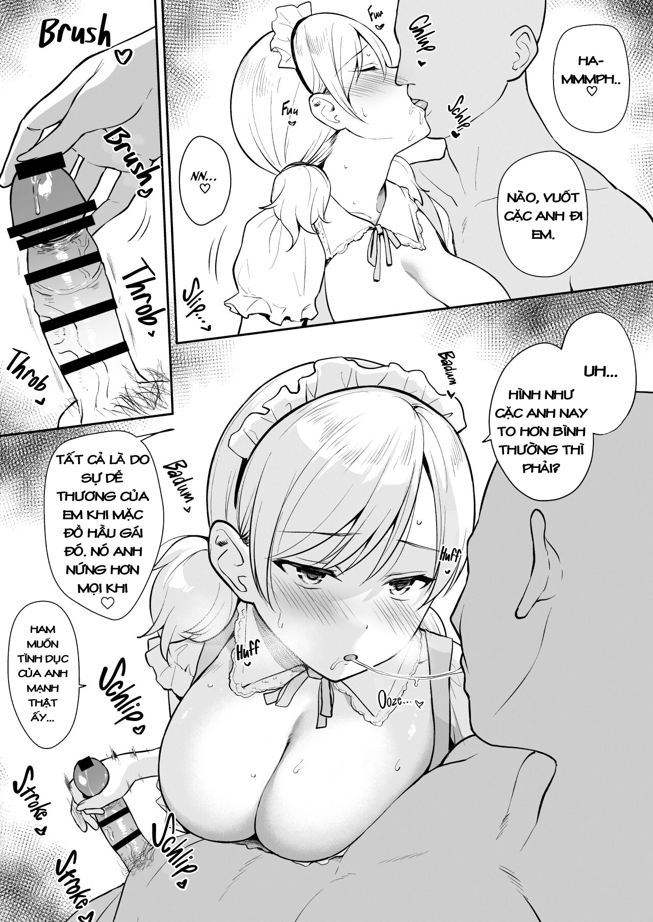 Đọc truyện hentai Thương Bạn Thân! Tôi Quyết Định Chăm Sóc Giúp Em Gái Nó! - Hậu truyện. Đi Siêu Thị Cosplay Hầu Gái - Không Đút Lồn