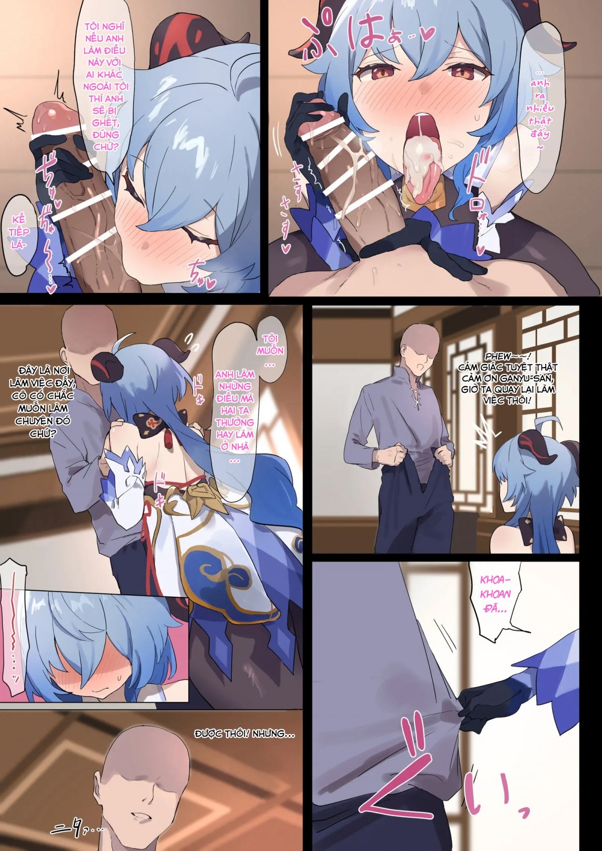 Đọc truyện hentai Ganyu No Ecchi Na Manga - Oneshot