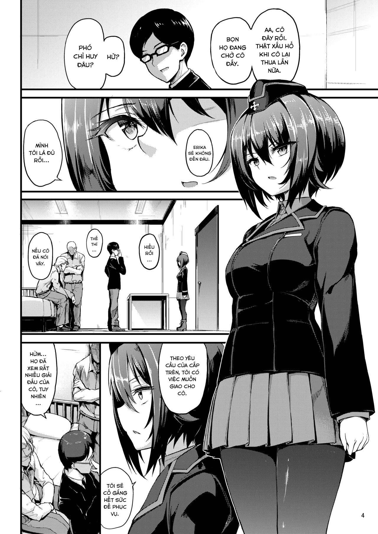 Đọc truyện hentai The Rape of Kuromorimine -The First Day - Oneshot