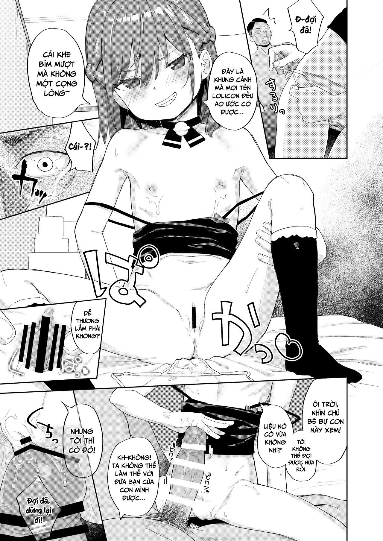 Đọc truyện hentai Tôi bị ăn hiếp bởi một con nhãi ranh là bạn của con gái mình - Chap 1