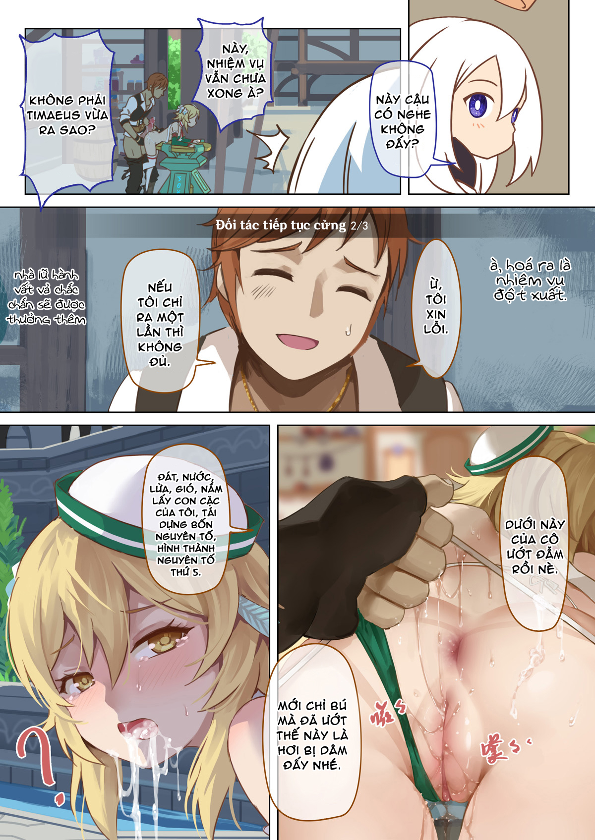 Đọc truyện hentai Lễ hội mùa xuân Mondstadt - Act 1