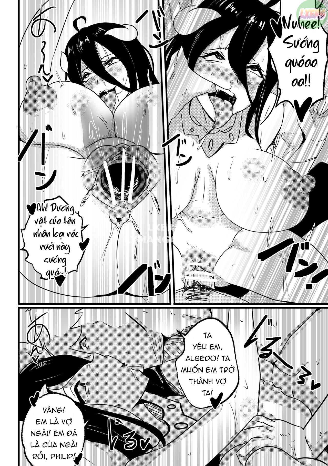 Đọc truyện hentai B-Trayal 40 Albedo (Overlord) - Oneshot