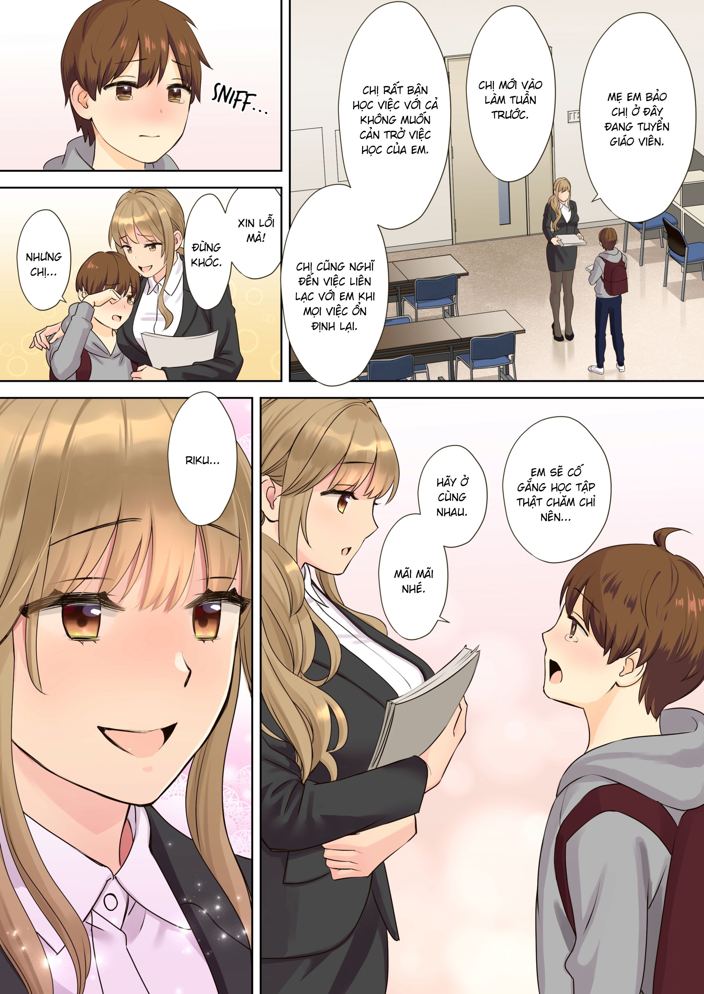 Đọc truyện hentai Sống cùng bà chị neet - Chap 4 - End