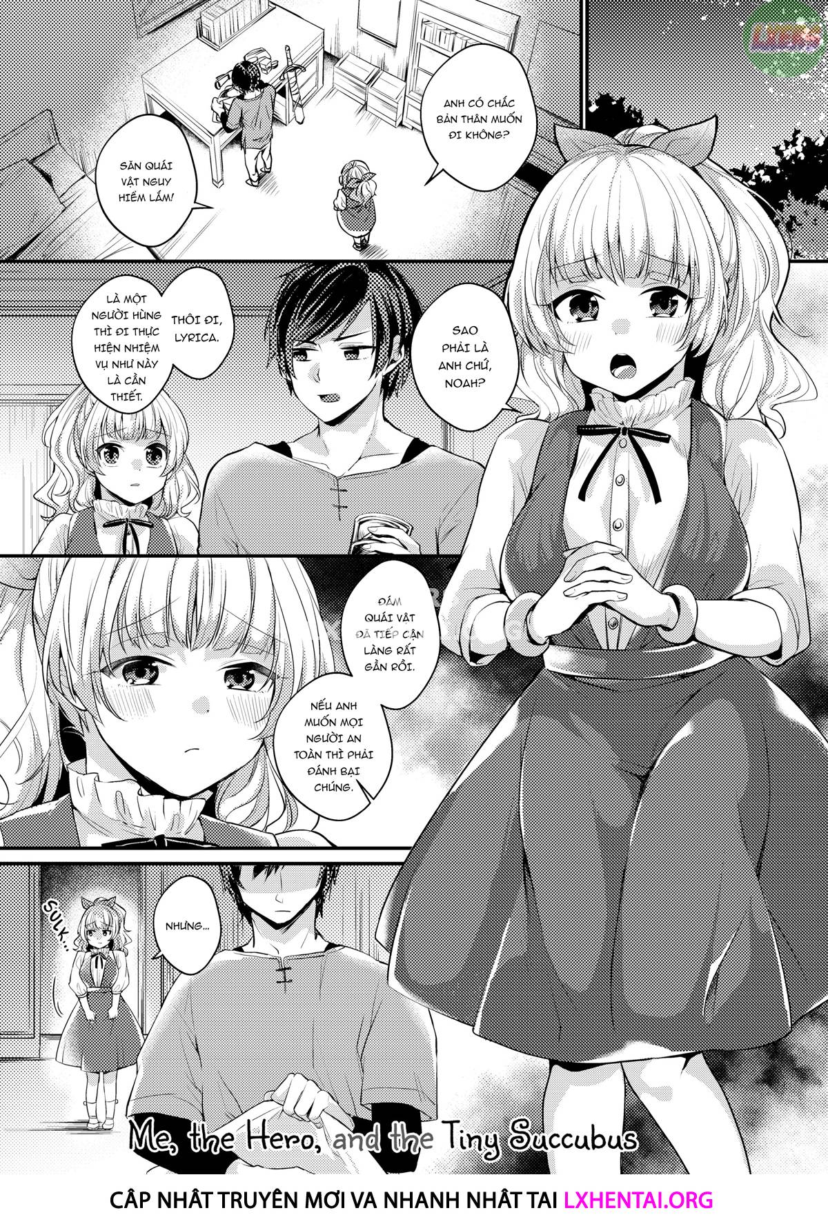 Đọc truyện hentai Ngất ngây ngọt ngào nóng bỏng - Chap 8 - Me, the Hero, and the Tiny Succubus
