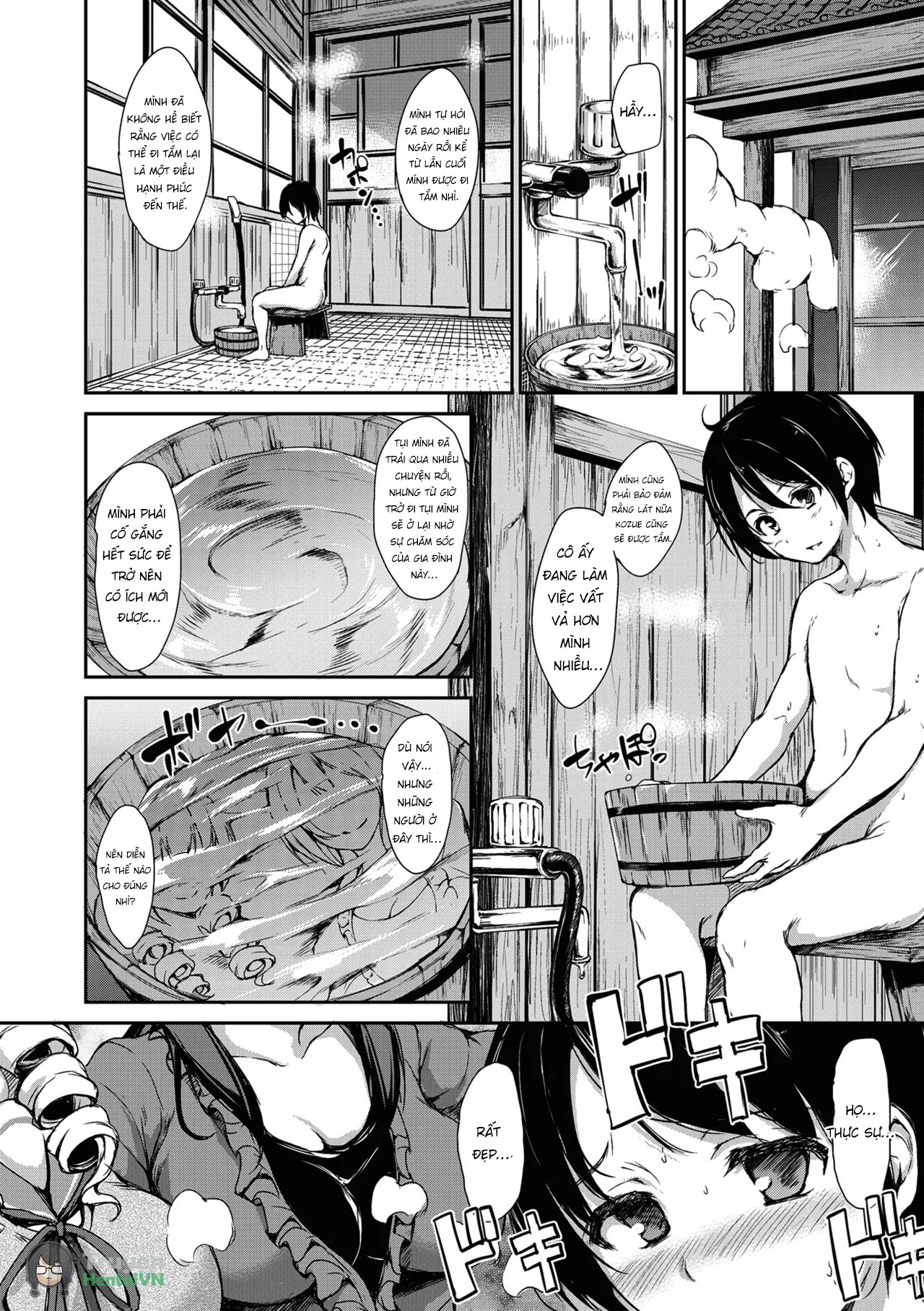 Đọc truyện hentai At Home Harem Fudeoro Sisters - Chap 1