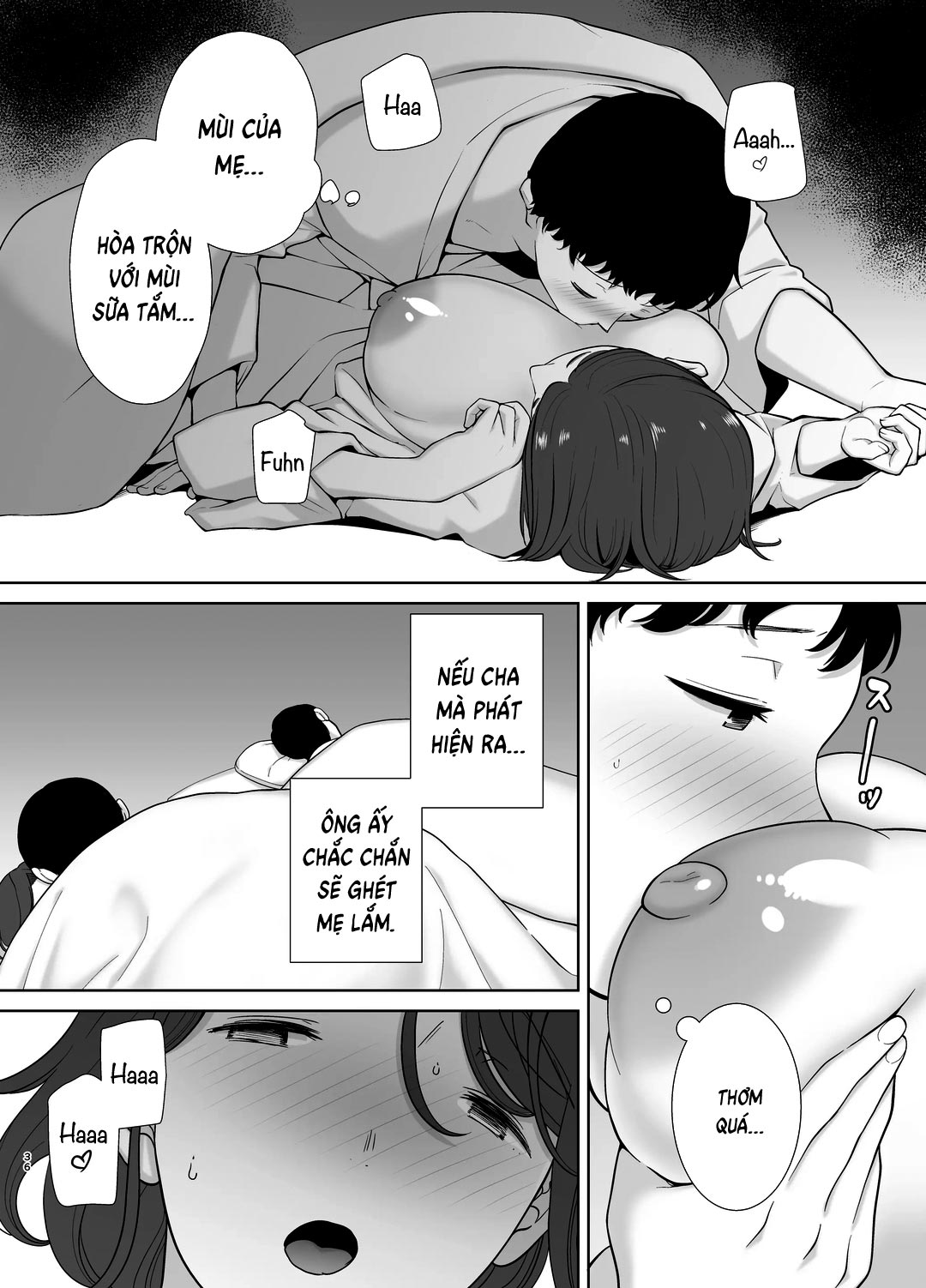 Đọc truyện hentai Mẹ là người phụ nữ mà tôi yêu - Chap 4 - Suối nước nóng