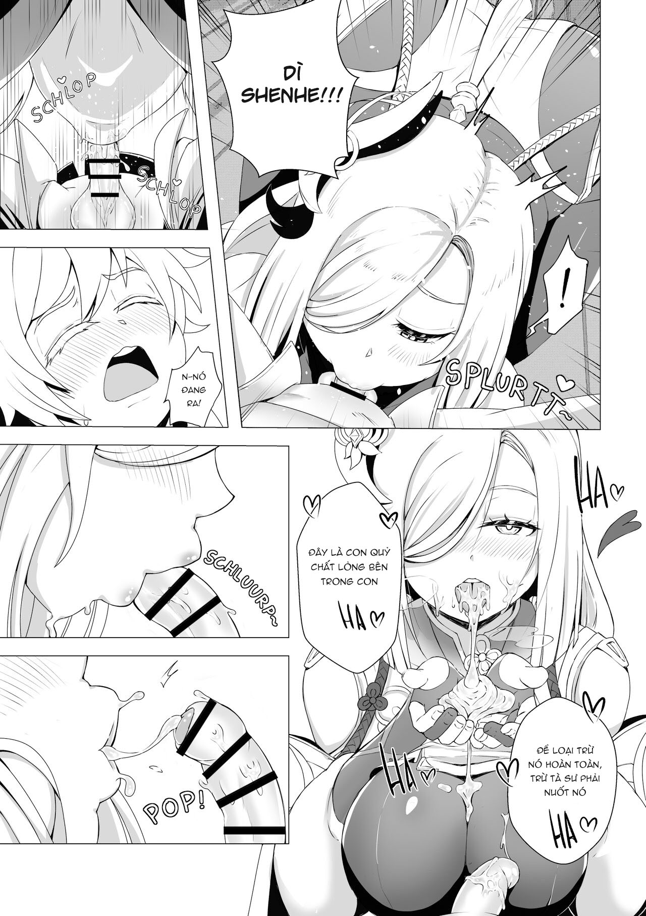 Đọc truyện hentai Shenhe Dạy Trừ Tà - Oneshot