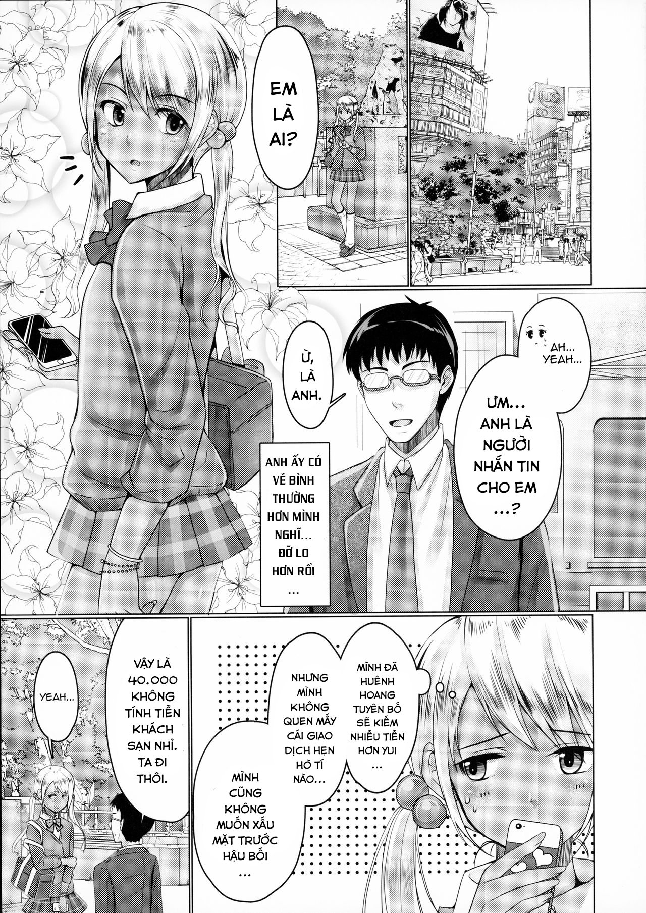 Đọc truyện hentai Kinketsu Josou Gal Suppo-machichuu - Oneshot