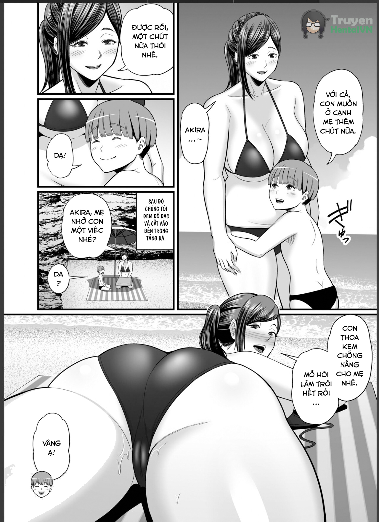 Đọc truyện hentai Toshishita Chin Gui Oba-san 2 - Oneshot