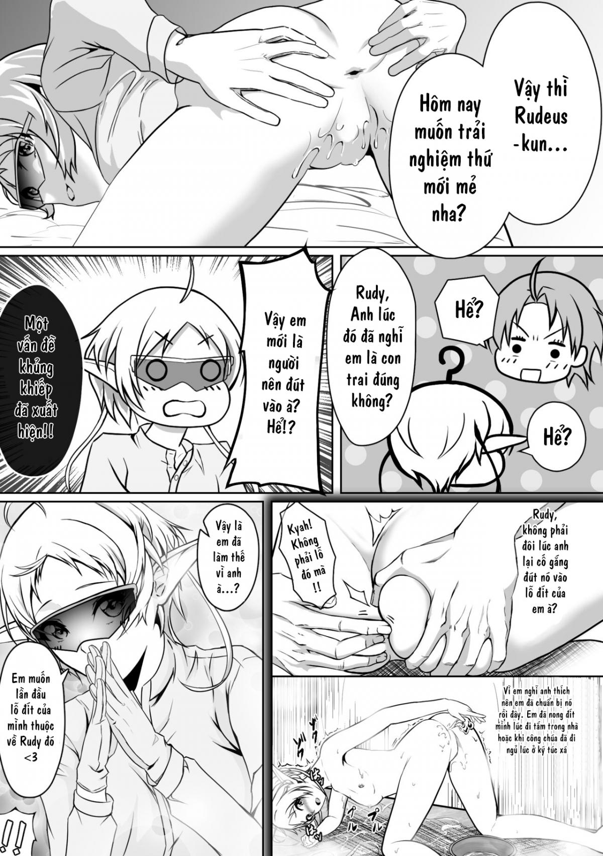 Đọc truyện hentai Trong dinh thự nhà Greyrat - OneShot