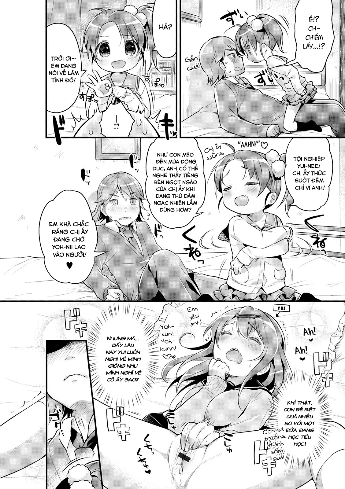 Đọc truyện hentai Renai Lesson! - Oneshot