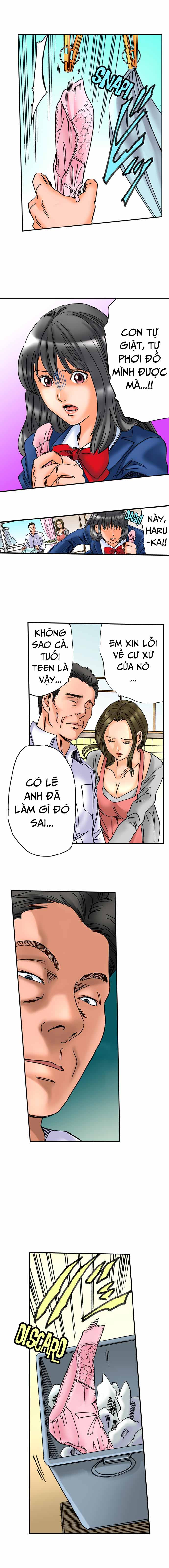 Đọc truyện hentai Tên cha dượng có mưu đồ với cô con gái. - Chap 3-4
