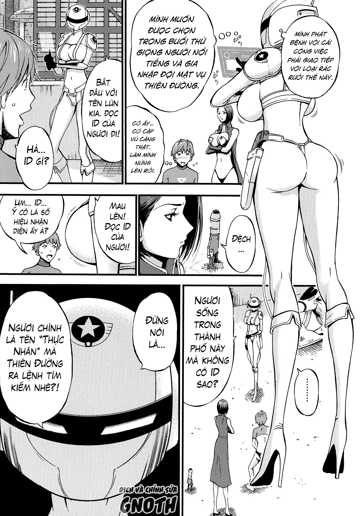 Đọc truyện hentai The Otaku In 2200 A.D - Chap 3