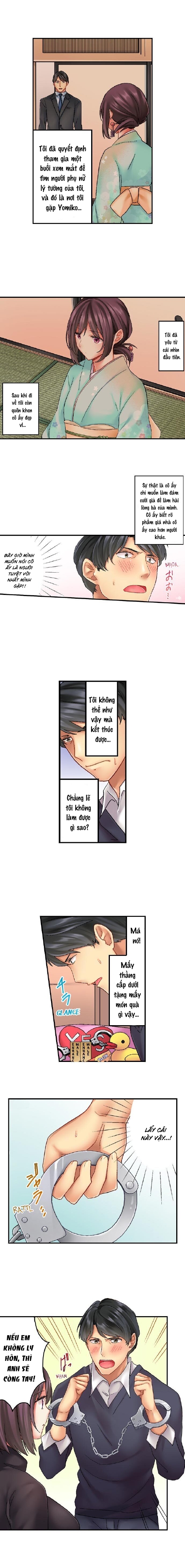 Đọc truyện hentai Cuộc sống của cặp đôi mới cưới - Chap 1: còng tay...