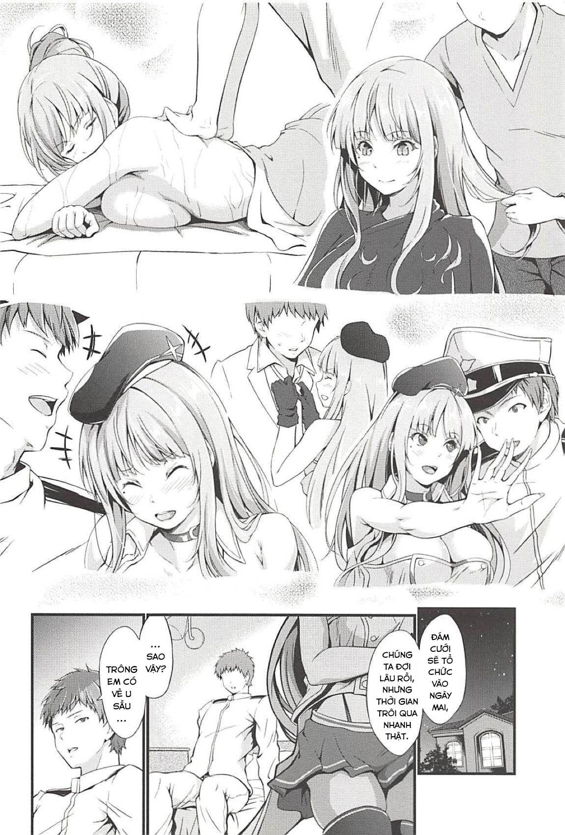 Đọc truyện hentai Đêm ngọt ngào trước lễ cưới với Fiji. - Oneshot