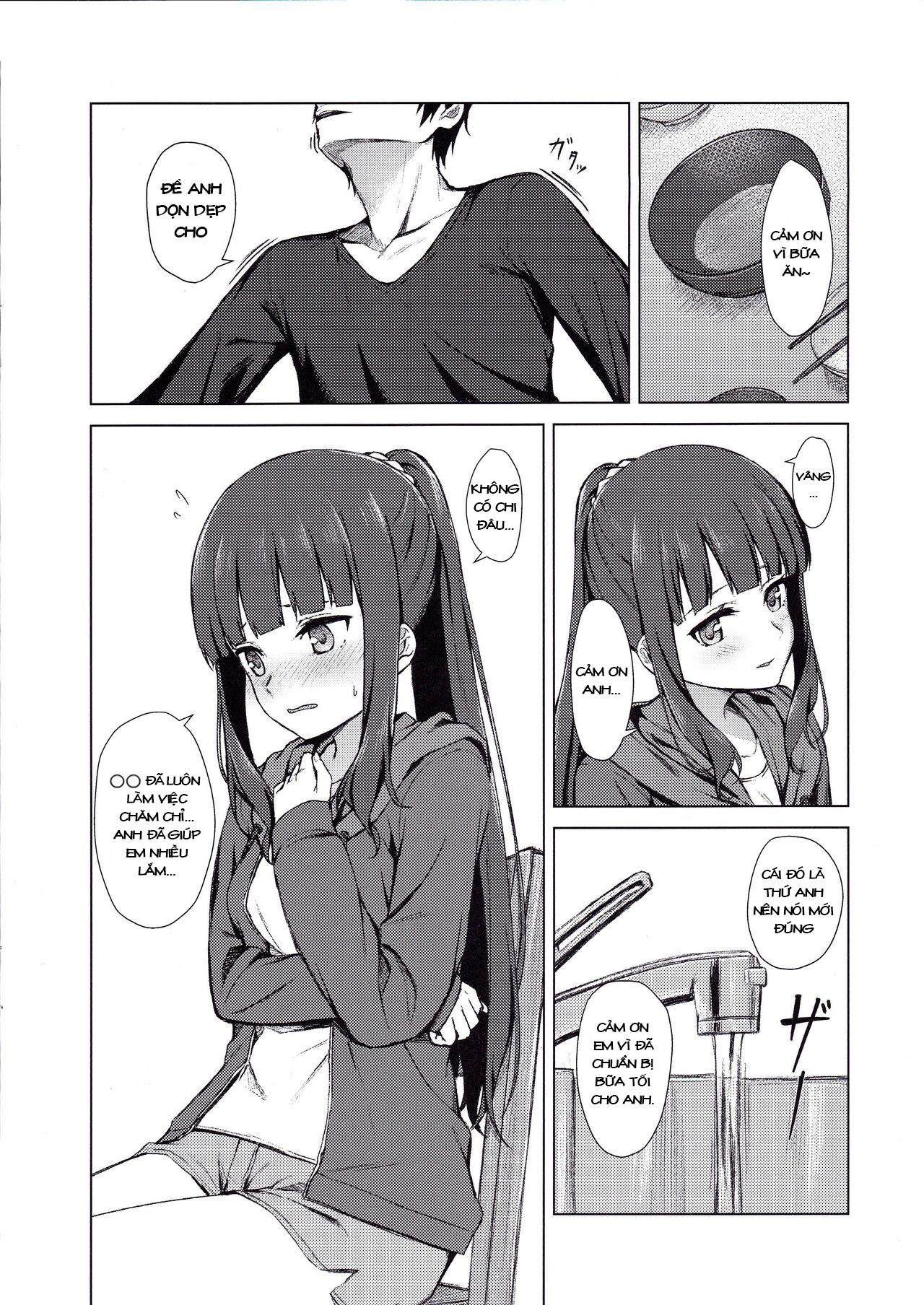 Đọc truyện hentai Takimoto Hifumi Dousei Seikatsu (NEW GAME!) - Oneshot