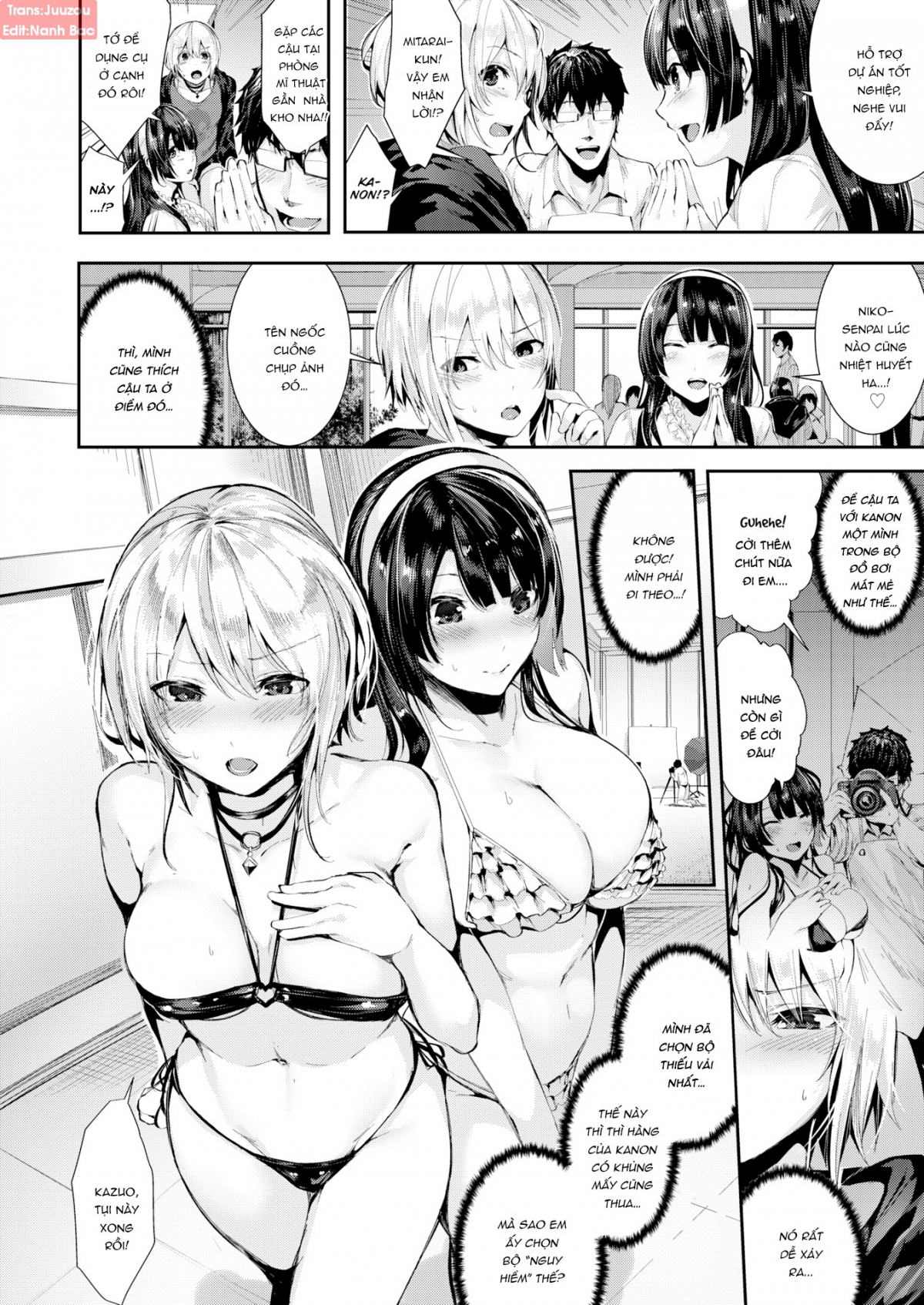 Đọc truyện hentai Milky Time (Trọn bộ) - Chap 7: Shutter Babes