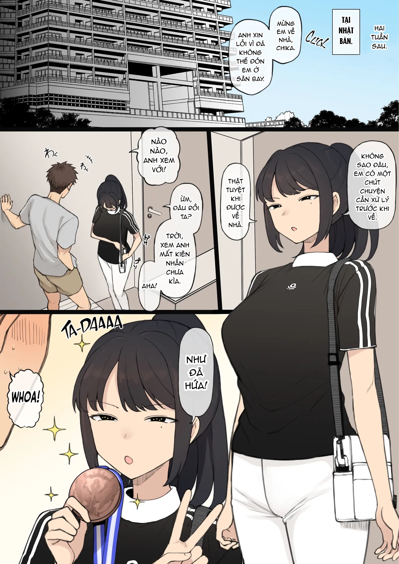 Đọc truyện hentai Athletic x Couple x Netorase - Oneshot