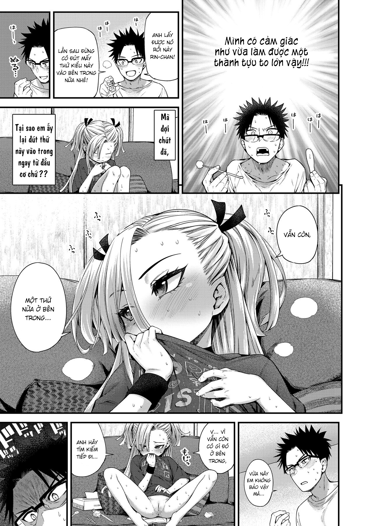 Đọc truyện hentai Vì em gái của tôi đang gặp rắc rối..!! - Oneshot