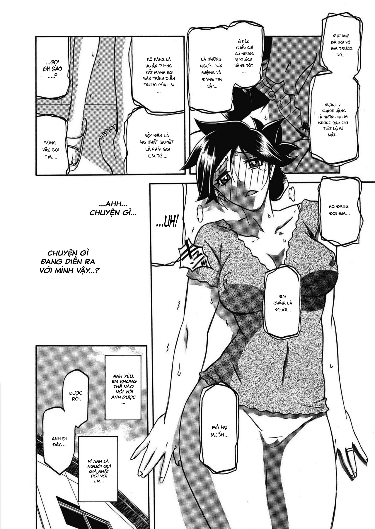 Đọc truyện hentai Sự rung chuyển của mặt trăng - Chap 17 - Ham mê