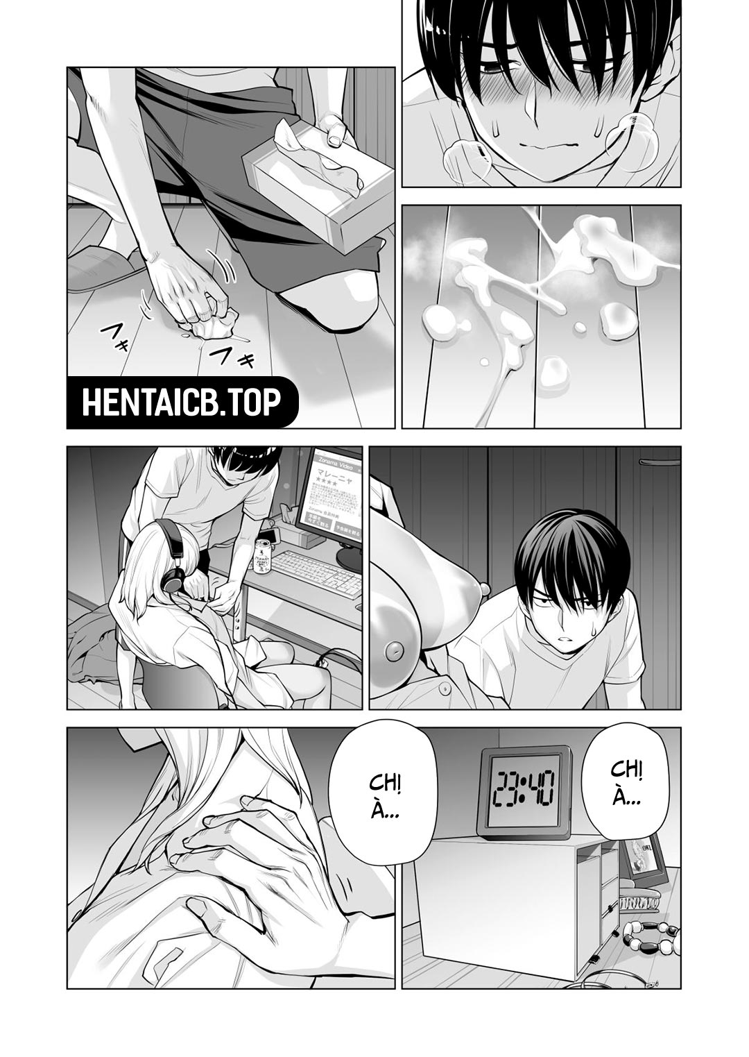 Đọc truyện hentai Nureane - Đêm hè, làm tình cùng chị gái đã ly dị - Chap 2