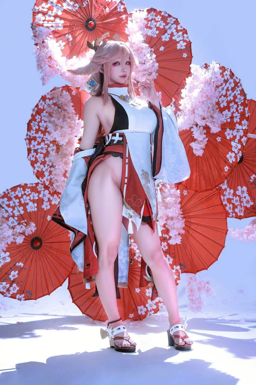 Đọc truyện hentai Tuyển tập Albums siêu phẩm Cosplay - Chap 70 - Izayoi Rui - Yae Miko