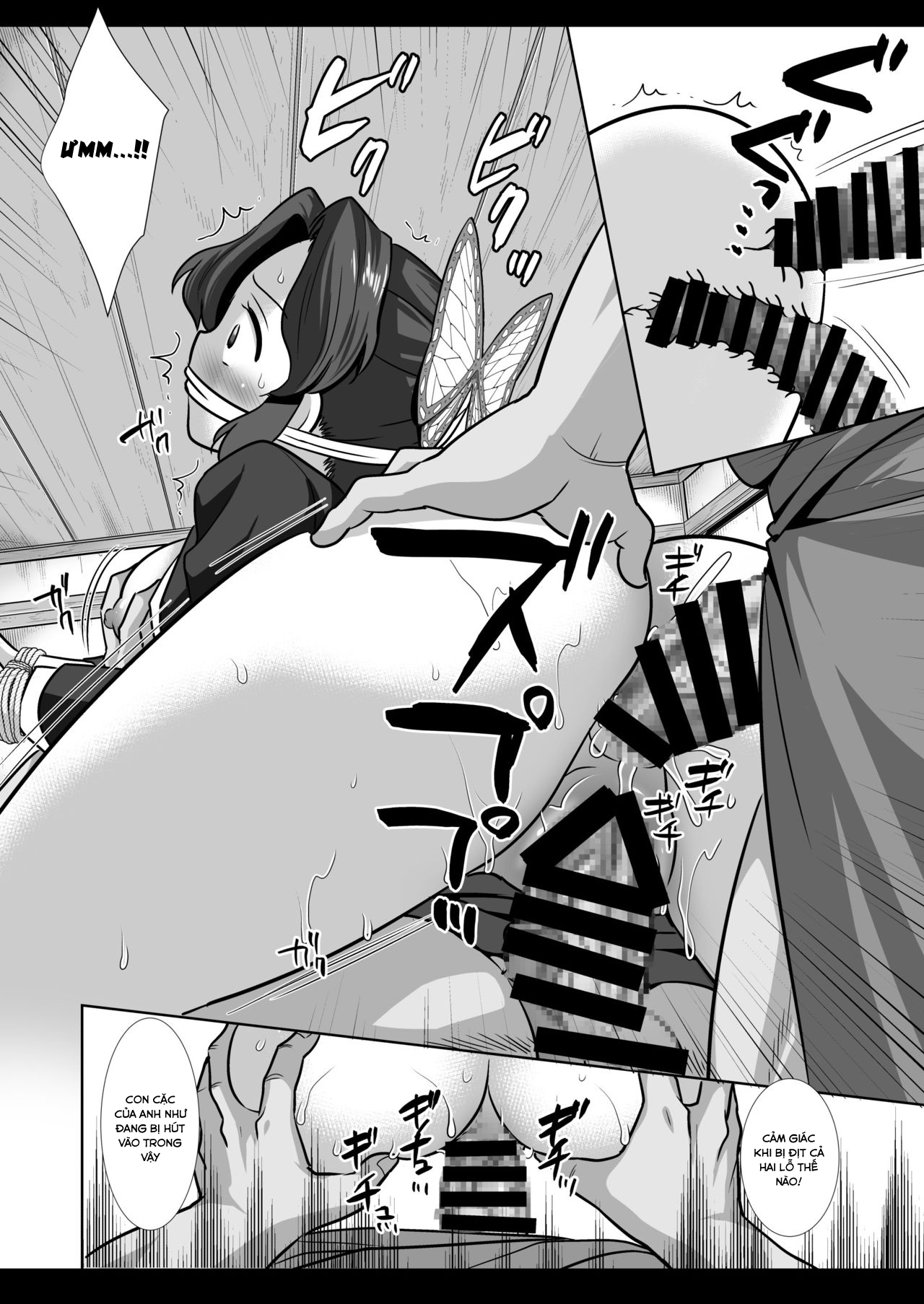 Đọc truyện hentai Trói và hiếp dâm Shinobu dâm đãng - Oneshot