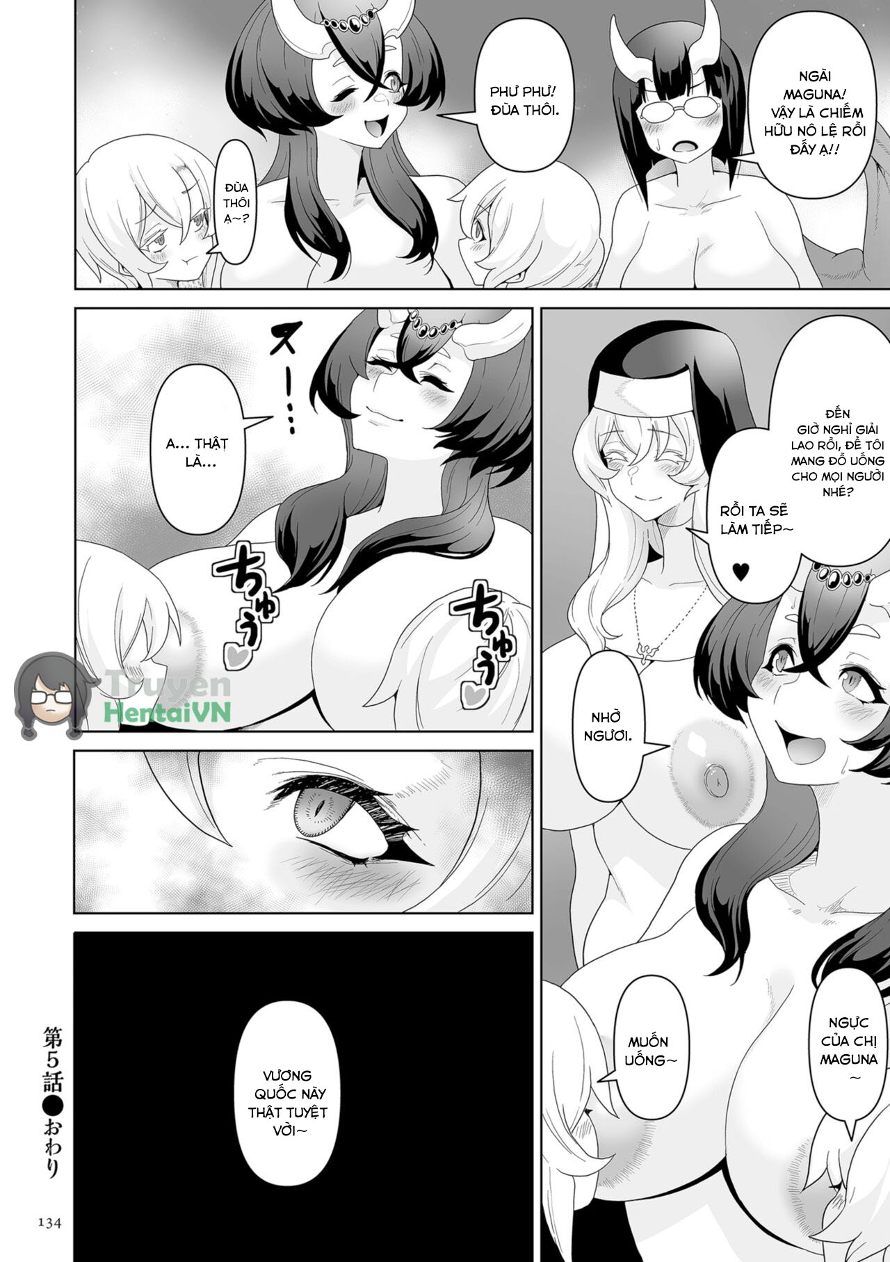 Đọc truyện hentai Vương quốc Succubus thèm bú - Chap 5
