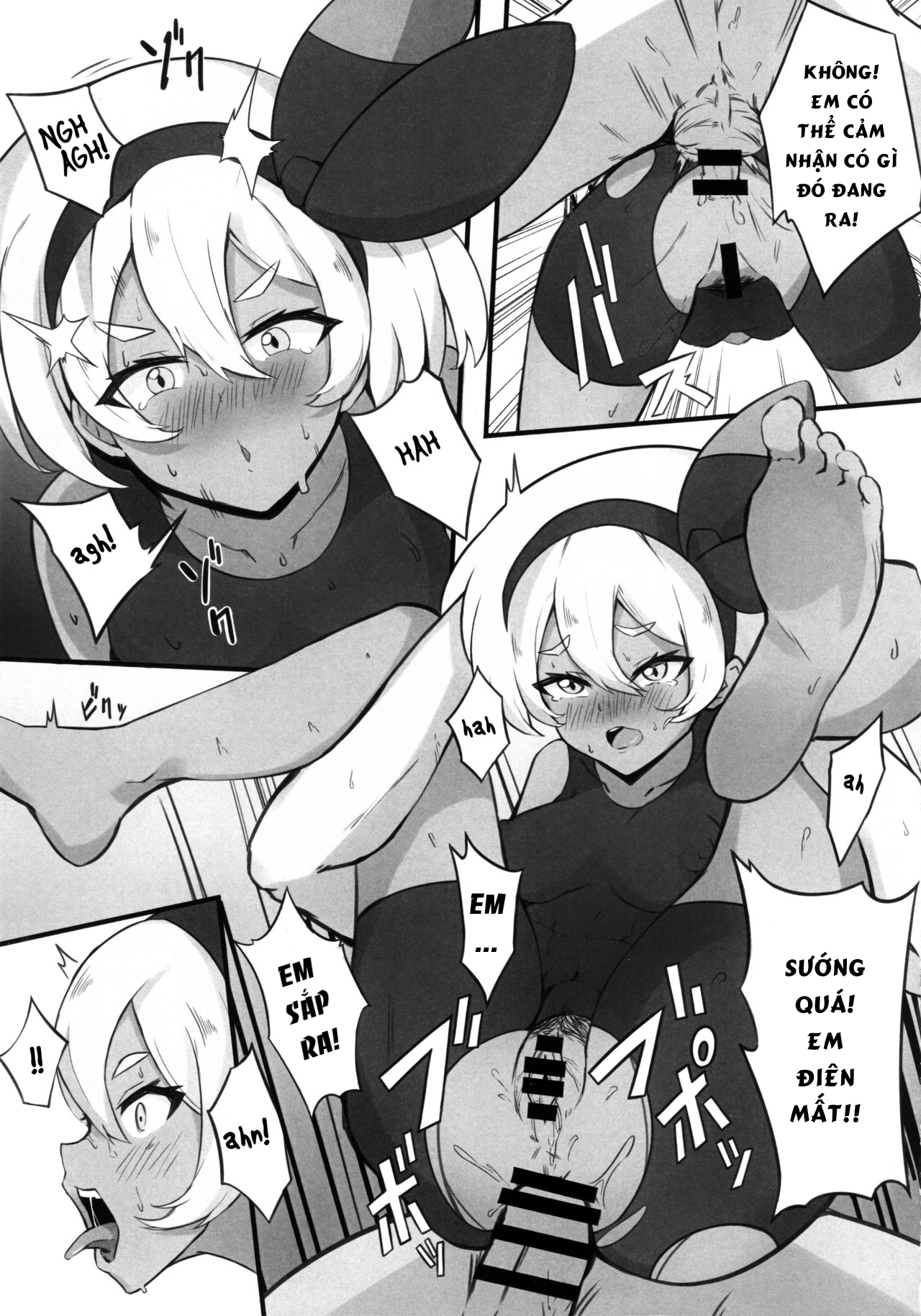 Đọc truyện hentai Kakutou Shoujo wa Oshiri ga Yowai (Pokémon Sword and Shield) - Oneshot