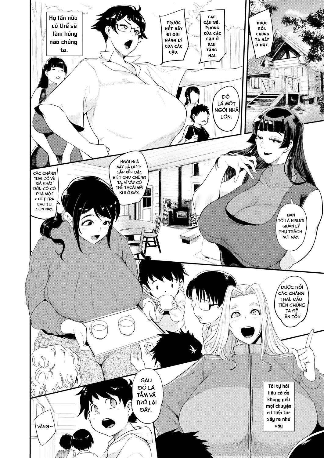 Đọc truyện hentai Trại huấn luyện Shota của những bà mẹ - Chap 1.1