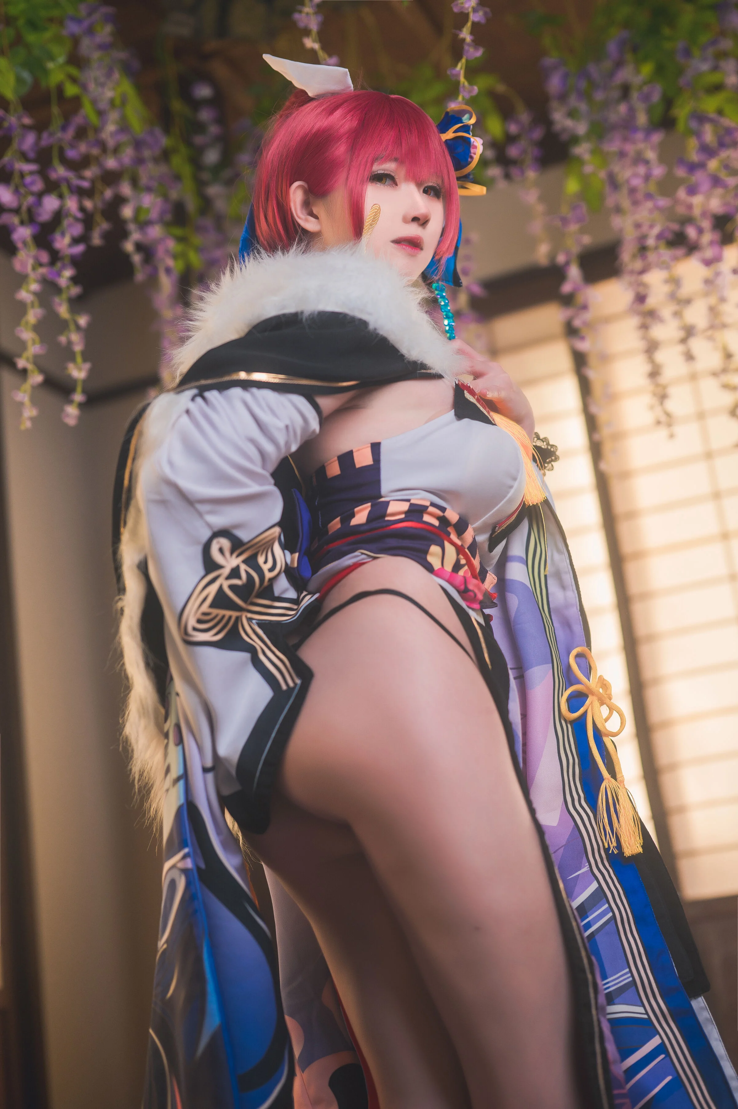 Đọc truyện hentai Tuyển tập Albums siêu phẩm Cosplay - Chap 450 - [Nanaki] Hozhong Marin Kimono X'mas