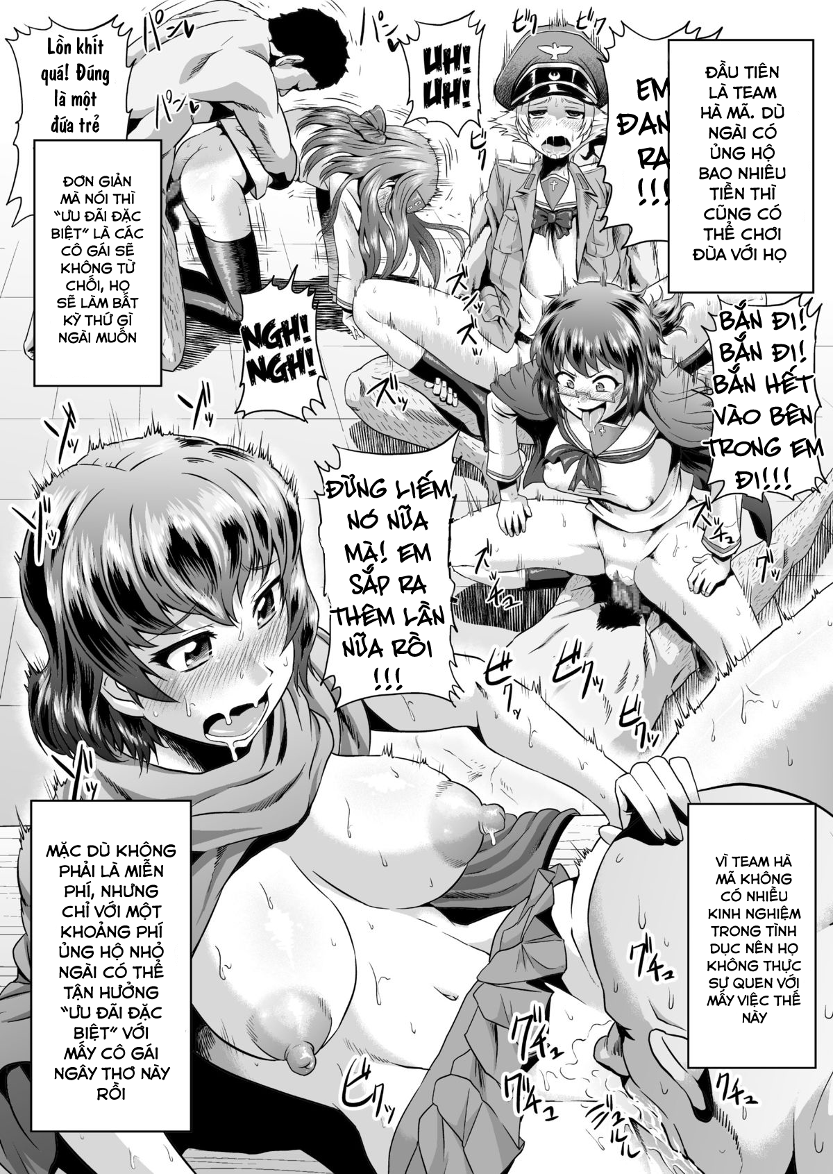 Đọc truyện hentai Black Market Tankery - OneShot