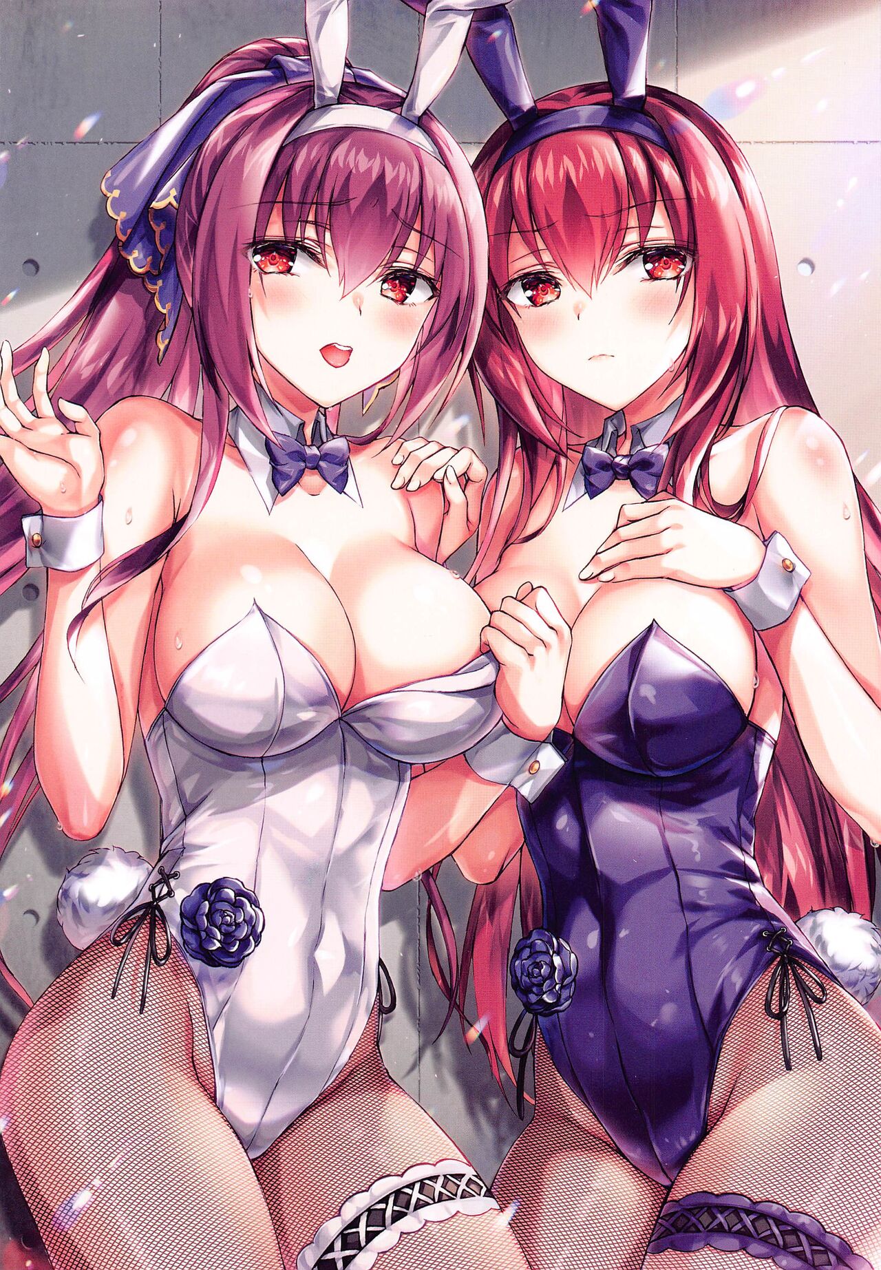 Đọc truyện hentai Gamble Bunnies - Scathach x Skadi