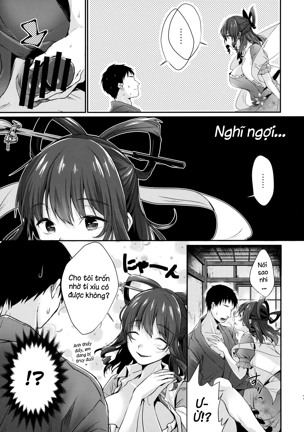 Đọc truyện hentai Shibaraku Kakumatte Kudasaranai? (Touhou Project) - Oneshot