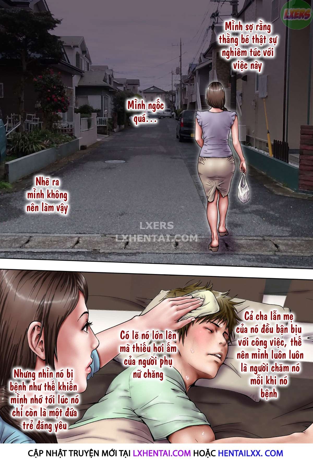 Đọc truyện hentai Thông gian với người dì quyến rũ của tôi - Chap 1 - Không che